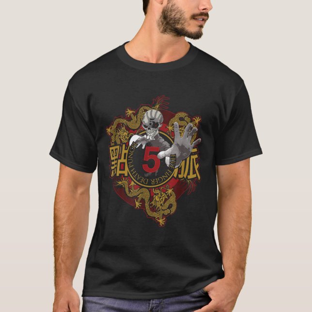 5fdp - Kung fu Tattoo T Shirt (Framsida)