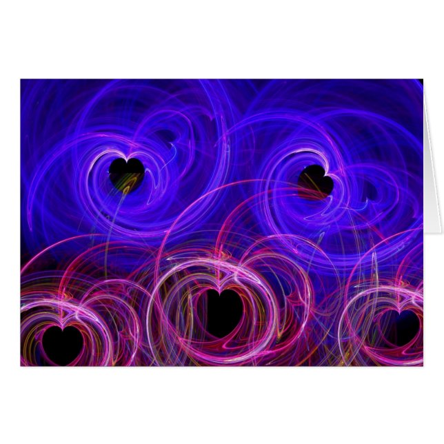 5HEARTS 4U HÄLSNINGSKORT (Framsidan Horizontal)