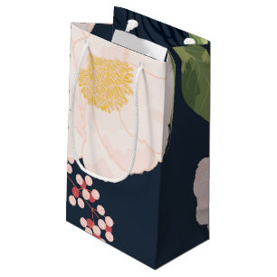 5lx3wx8,5h Small Gift Bag Baby Rosa Cosmos på Whit