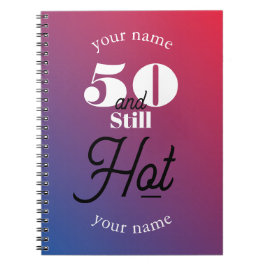5O och stillastående hett Anteckningsbok
