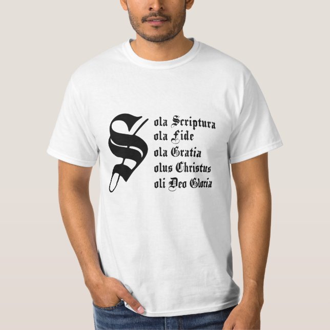 5Solae Tee Shirt (Framsida)
