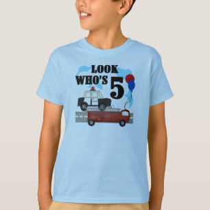 5th födelsedag för dagliga hjältar tee shirt