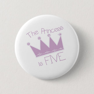 5th födelsedag för Princess Kröna Knapp
