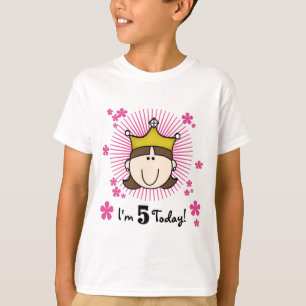 5th födelsedag Tshirts och gåvor för brunettPrince