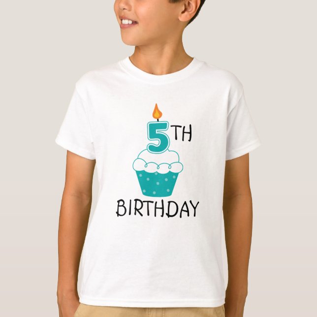 5th Födelsedagen lurar T-tröja Tee Shirt (Framsida)
