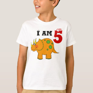 5th födelsedaggåva, dinosaurtriceratops tröja