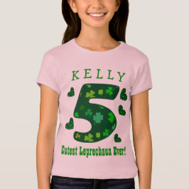 5th FödelsedagSts Patrick mest gulliga troll Tee Shirt