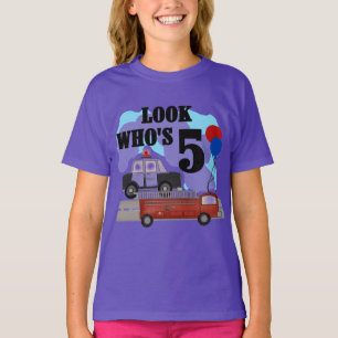 5th födelsedagTshirts för dagliga hjältar T Shirt