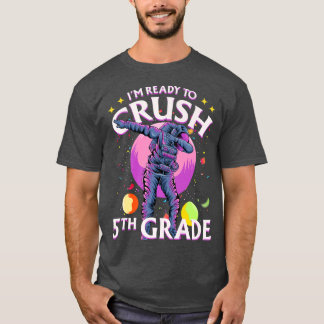 5th Grade Dabbing Astronaut Back to School Im Read T Shirt