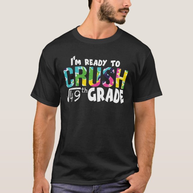 5Th Grade Squad Team Hello Fifth Grade Back To Sch T Shirt (Framsida)