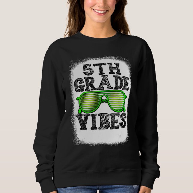 5th Grade Vibes 5th Grade Back To School Boys Kids T Shirt (Framsida)