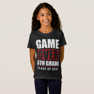 5th Klassstudenten skolar börjar klassificerar T Shirt