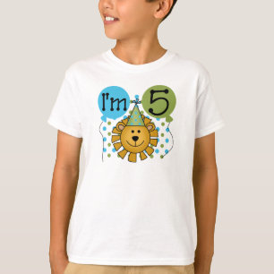 5th Lejon födelsedag T Shirt