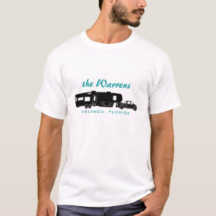 5th Rulla den grafiska RV-silhouetten Tee Shirt