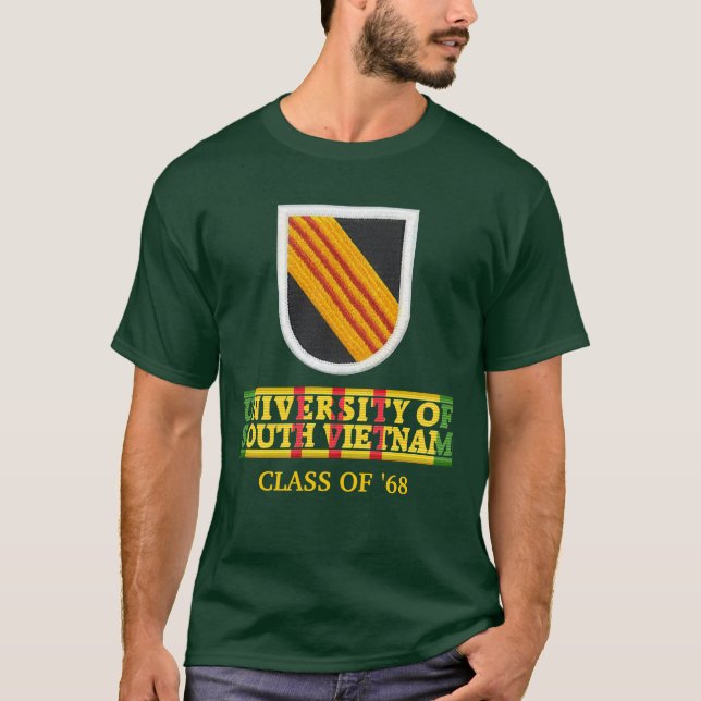 5th Sakkunniga tvingar U av den södra Vietnam T-shirt (Framsida)