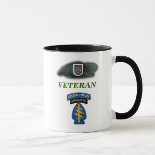 5th Special Forces Green Berets veteraner LRRP Mugg