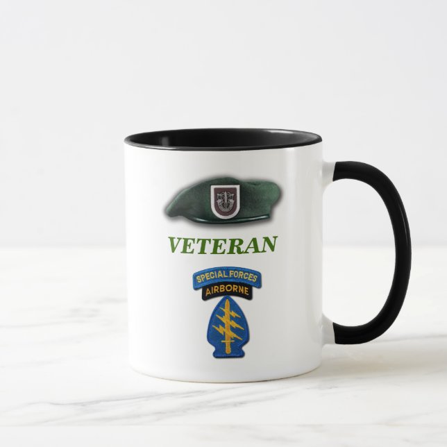 5th Special Forces Green Berets veteraner LRRP Mugg (Höger)