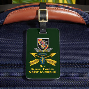 5th Special Forces Group (Airborne) Bagagebricka