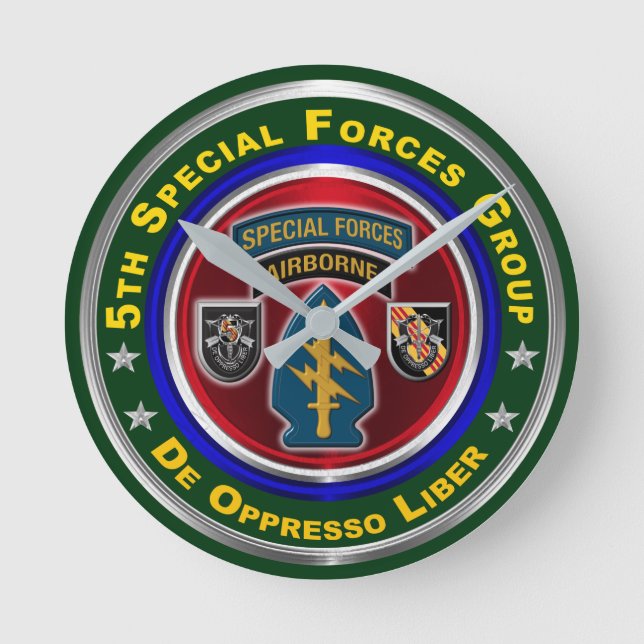 5th Special Forces Group-presentation Rund Klocka (Framsida)