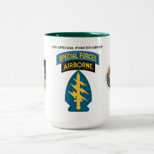 5TH SPECIELL STYRKAGRUPPMUGG Två-Tonad MUGG