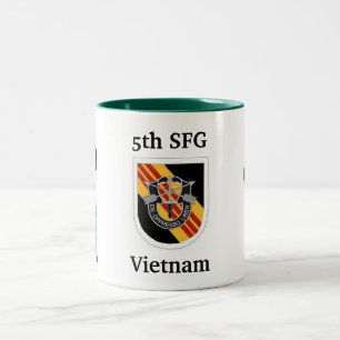 5th Speciell styrkagruppVietnam mugg