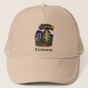 5th speciella vets för styrkagruppvietnam veteran truckerkeps