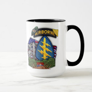 5th speciella vietnam för styrkagruppveteran vets mugg