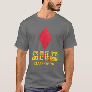 5th Universiteten för Inf Div av den södra Vietn Tee Shirt