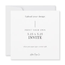 5x5 Ruta Inbjudan: Ladda upp din egen