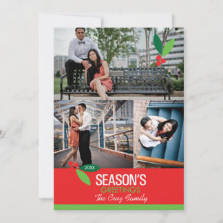 5x7 3 Foto Holly Design Platt Kort