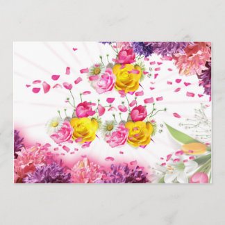 5X7 Flöde Greeting Card Kort