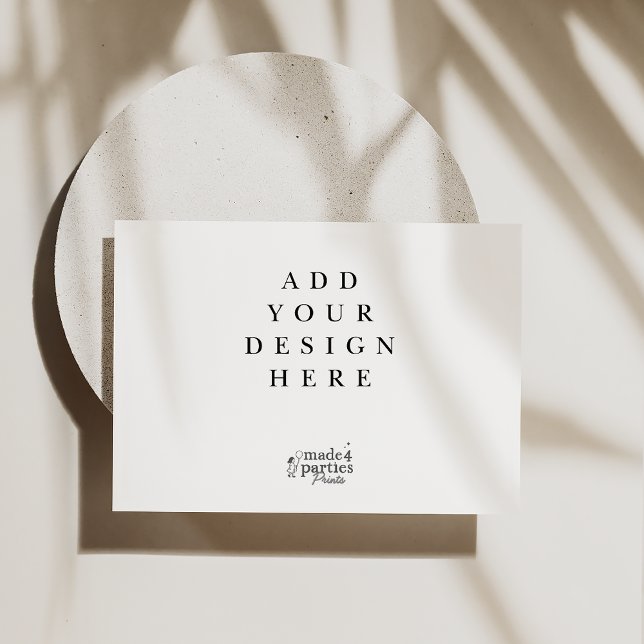 5x7" Horizontal Landscape Cards Inbjudningar (Skapare uppladdad)