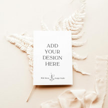 5x7" Invitationskort Anpassad Tryckning