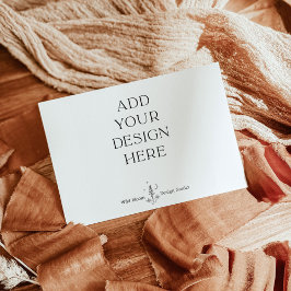 5x7" Invitationskort Anpassad utskrift | Horisonte Inbjudningar