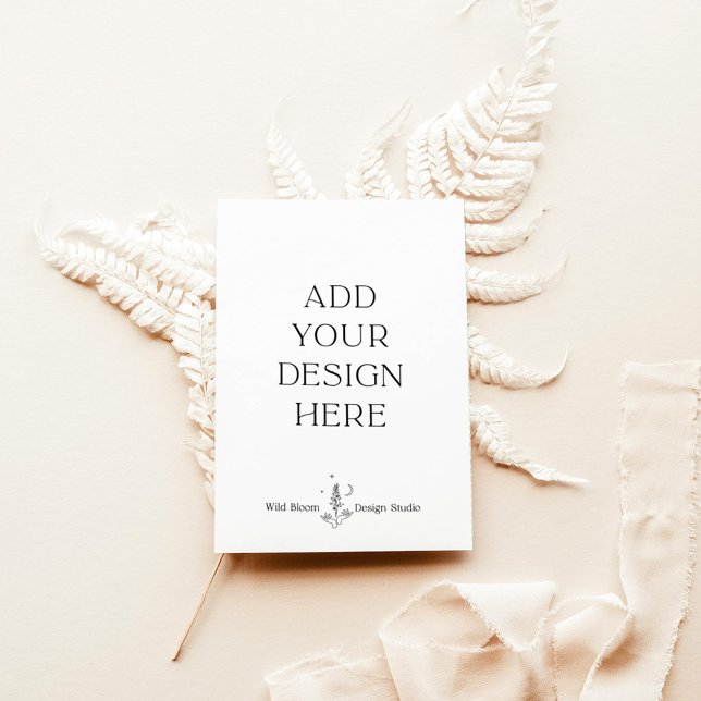 5x7" Invitationskort Anpassad utskrift Inbjudningar (Skapare uppladdad)