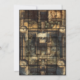 5x7 Papper fästpunktsdiagram Inbjudningar