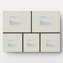 5x7 Tabletop Plaque - 5 Bilder
