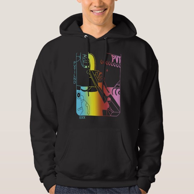 5xx Private Island Hoodie (Framsida)