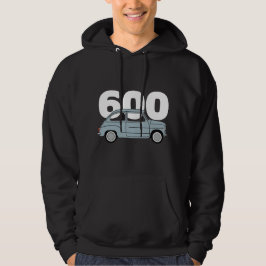 600 azul hoodie