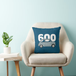 600 azul kudde