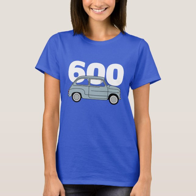 600 azul t shirt (Framsida)