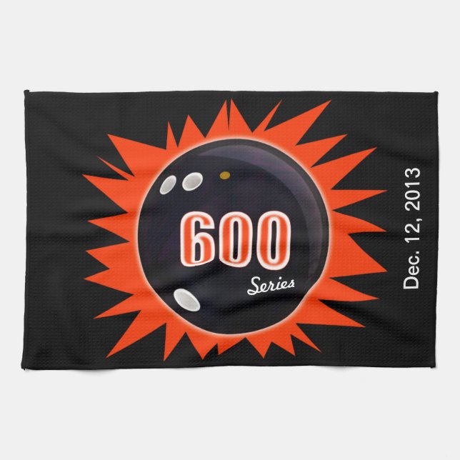 600 Bowling-serien Kökshandduk (Horisontell)