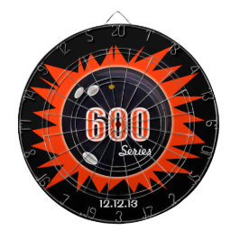 600 Bowling-serien, med datum Darttavla