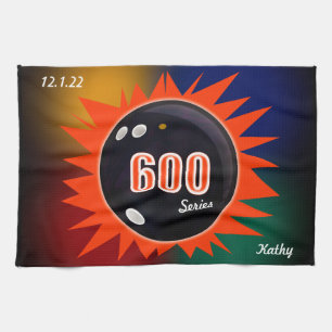 600 Bowling-serien med färg, Towel Kökshandduk
