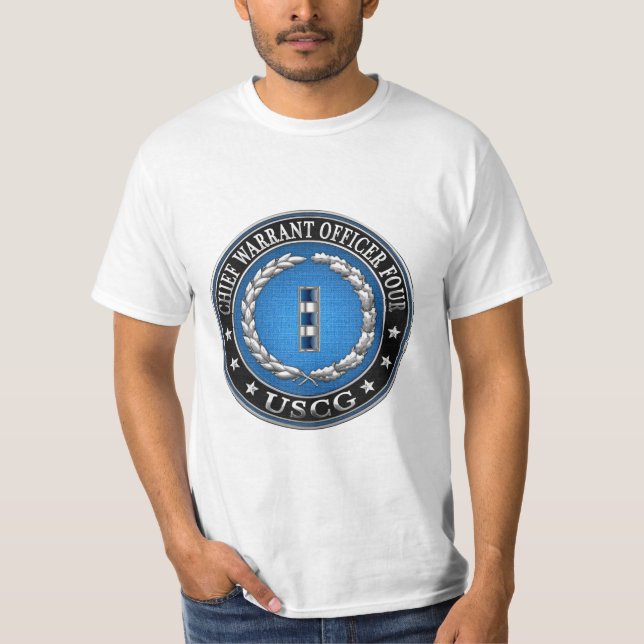 [600] CG: Chief Warrant 4 (CWO4) Tee Shirt (Framsida)