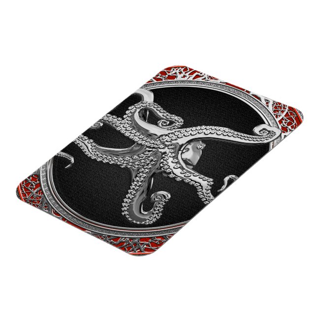 [600] Helig Silver Octopus i defensiv post Magnet (Vänstra Sidan)
