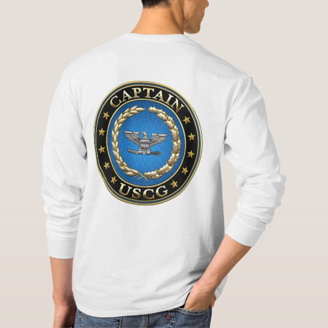 [600] Kusten Guard: kapten (CAPT) Tee (Baksida)