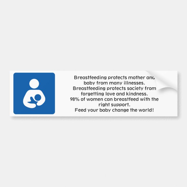 600px-Breastfeeding-icon-med.svg… - skräddarsy Bildekal (Framsidan)