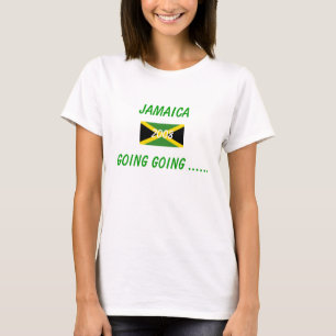 600px-Flag_of_Jamaica_svg Jamaica, gående gå… T-shirt