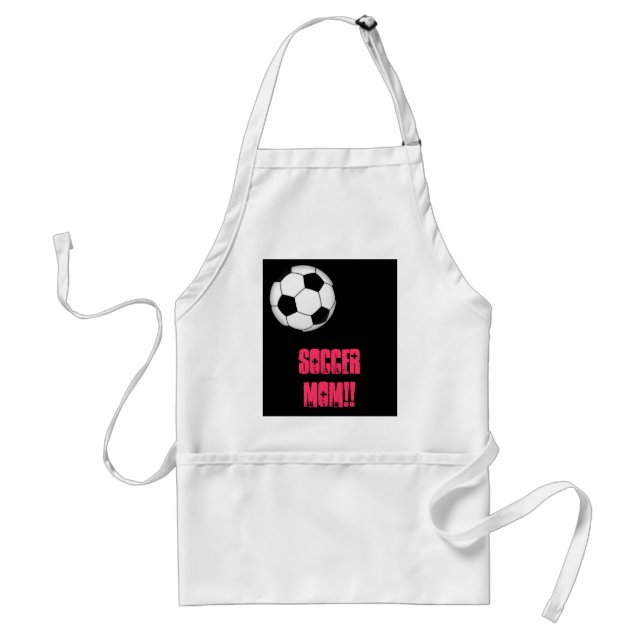 600px-Soccer_ball.svg FOTBOLLMAMMA!! Förkläde (Framsidan)